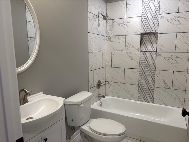 3758 Longfellow Rd, Memphis, TN 38108 - full bath with tub / shower combination and vanity