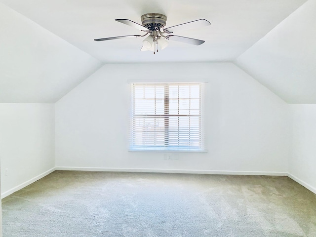 5587 S Ashley Sq S, Memphis, TN 38120 - bonus room with carpet, lofted ceiling, and ceiling fan