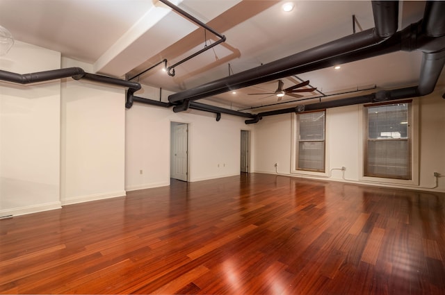 92 S Main St Unit 103, Memphis, TN 38103 - garage featuring ceiling fan and baseboards
