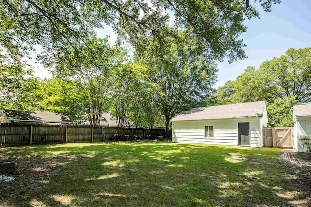 1149 Abbeville St, Collierville, TN 38017 - view of fenced backyard