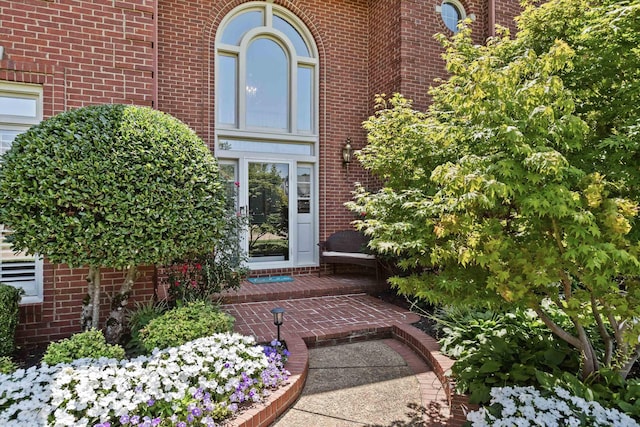 2912 Carnton Dr, Germantown, TN 38138 - property entrance featuring brick siding