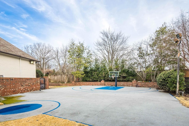 3217 Pointe Hill Cv, Memphis, TN 38125 - view of basketball court with basketball hoop