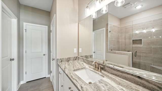 131 Pritchett Cv, Munford, TN 38058 - bathroom with a shower stall and vanity