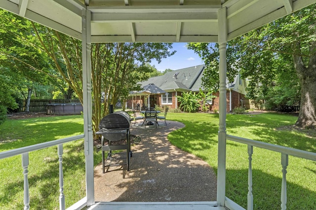 526 Royal Pecan Way, Collierville, TN 38017 - view of patio / terrace featuring outdoor dining area