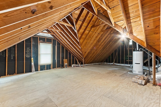 1504 Teal Wing Ln, Memphis, TN 38016 - attic with gas water heater