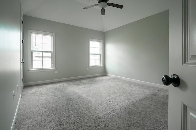 2289 Wellspring Ln, Memphis, TN 38016 - spare room with a ceiling fan and carpet flooring