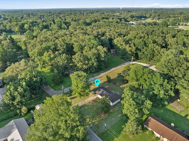 17 County Road 233rd Rd, Corinth, MS 38834 - aerial view of property's location featuring a heavily wooded area