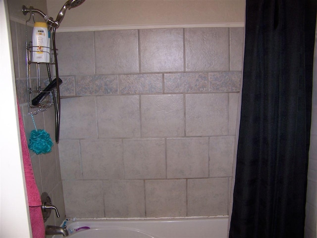 155 Eunice Lane, Savannah, TN 38372 - bathroom featuring shower / bath combination with curtain
