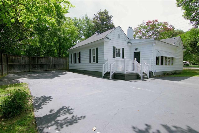 view of back of house