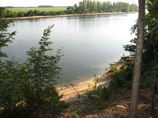 view of property view of water