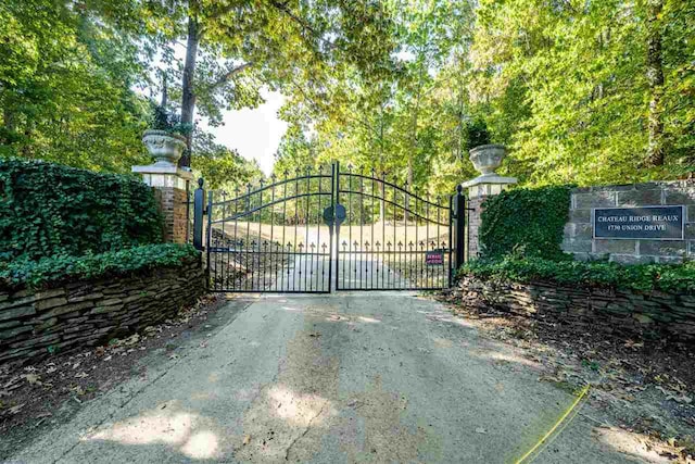 view of gate