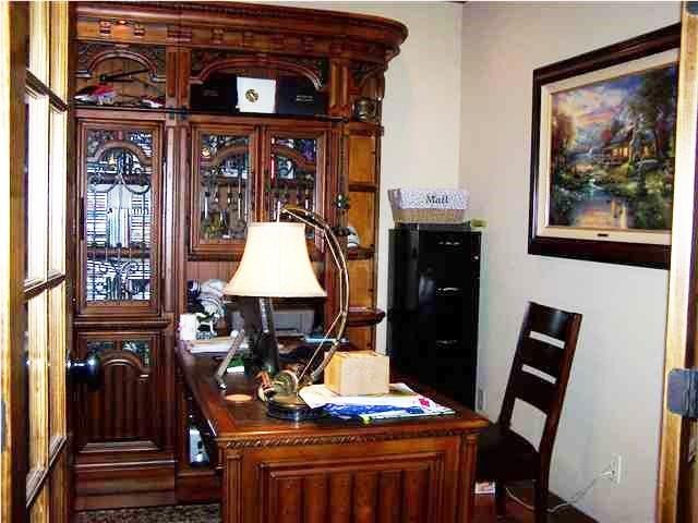 view of office area