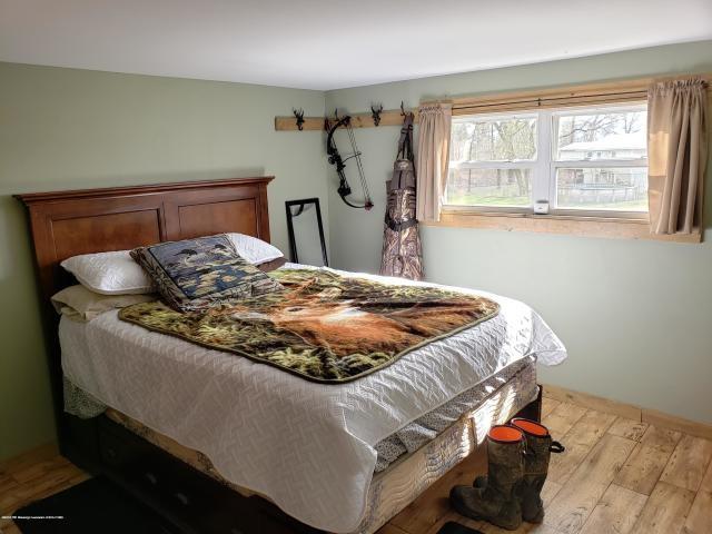 bedroom featuring light hardwood / wood-style flooring