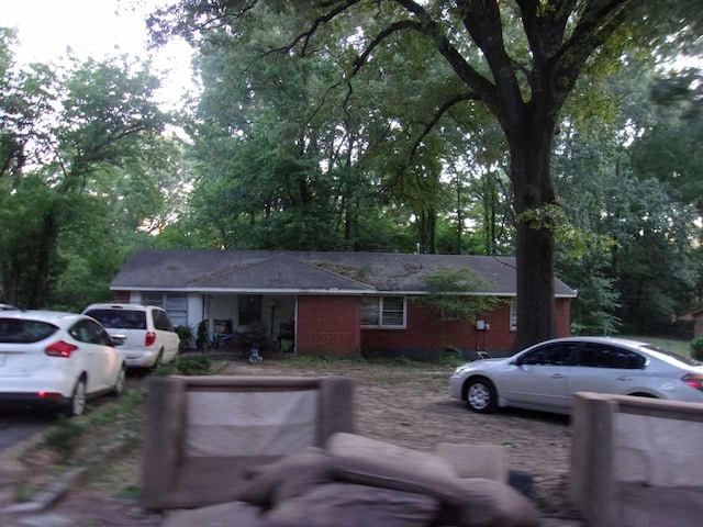 view of ranch-style house