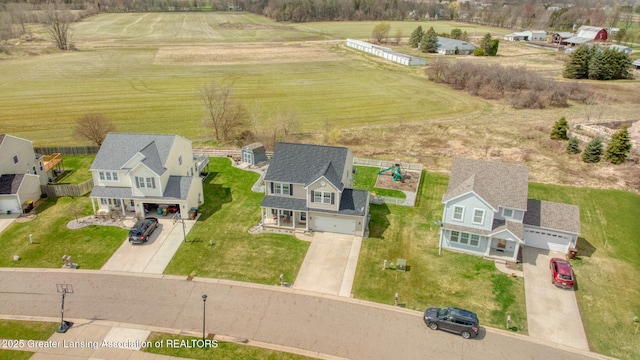 4246 Black Cherry Ln, Mason, MI 48854 - overview of rural landscape