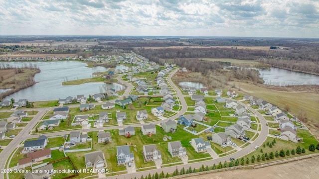 4246 Black Cherry Ln, Mason, MI 48854 - view of property location featuring a large body of water and nearby suburban area