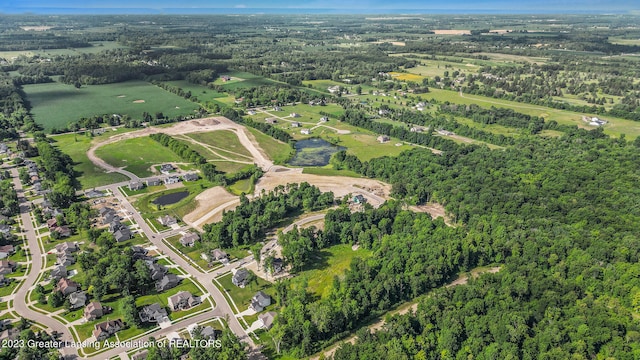 view of drone / aerial view