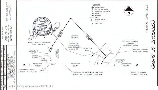 LOT3A Rachael Fairfax Dr, Lansing MI, 48906 land for sale