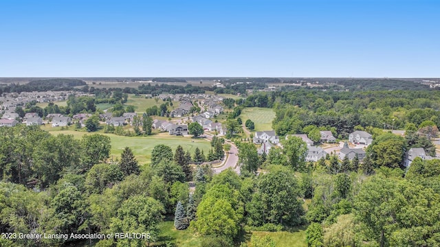 view of drone / aerial view