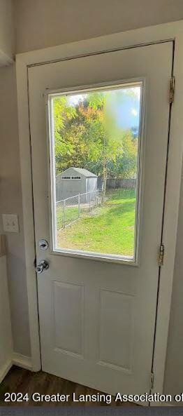 view of doorway