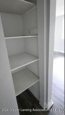 view of closet