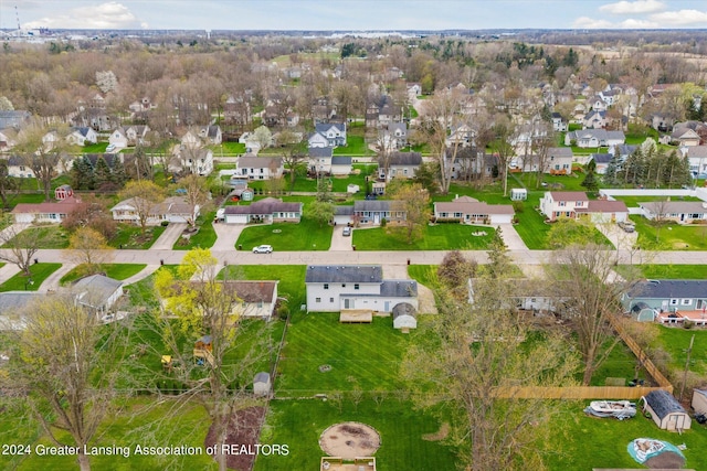 view of drone / aerial view