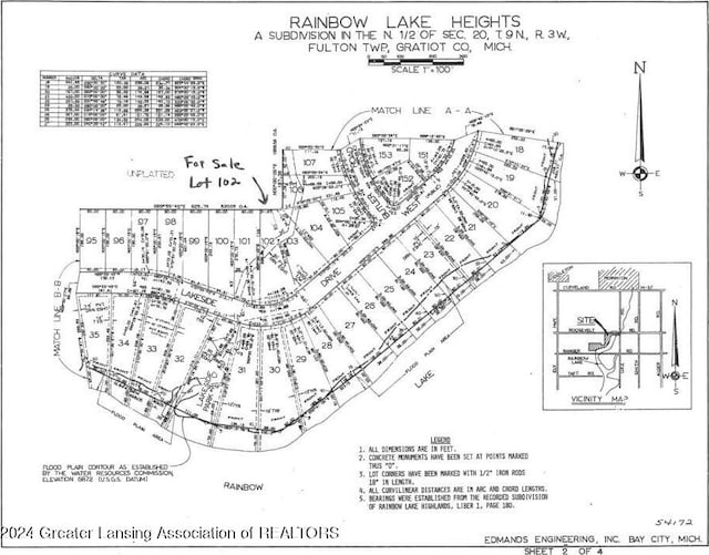 102 Lakeside Dr, Perrinton MI, 48871 land for sale