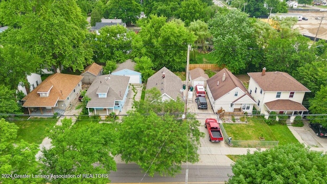 bird's eye view