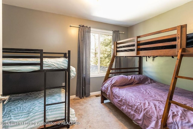 411 N Scott Dr, Farwell, MI 48622 - carpeted bedroom with baseboards