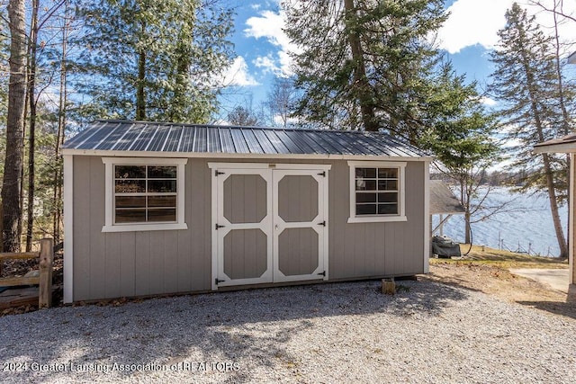 411 N Scott Dr, Farwell, MI 48622 - view of shed