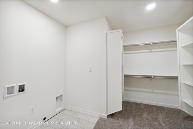 laundry room with hookup for a washing machine