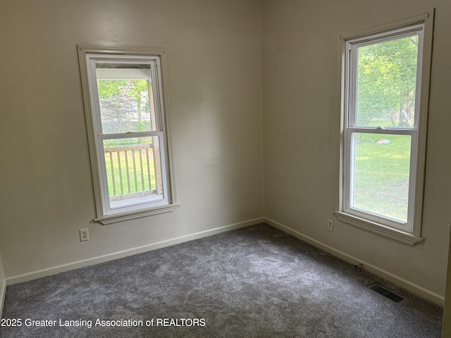 1555 Roosevelt Ave, Lansing, MI 48915 - carpeted spare room with plenty of natural light