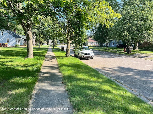 view of road