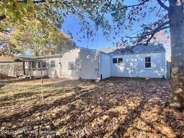 view of back of house