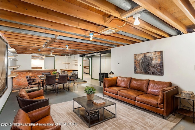 view of living room