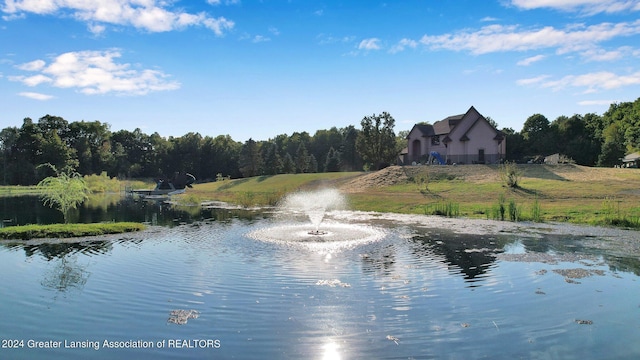 property view of water