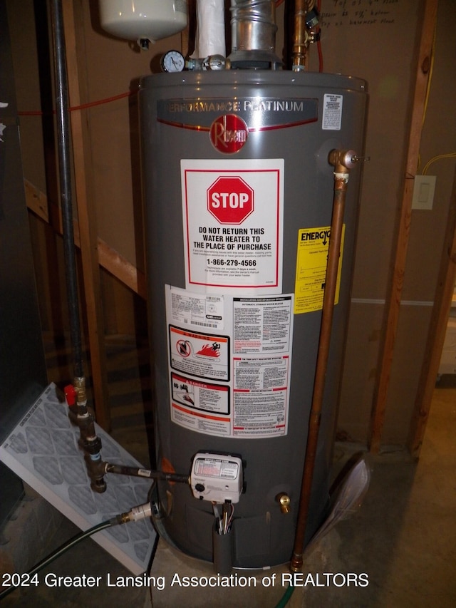 utilities with water heater