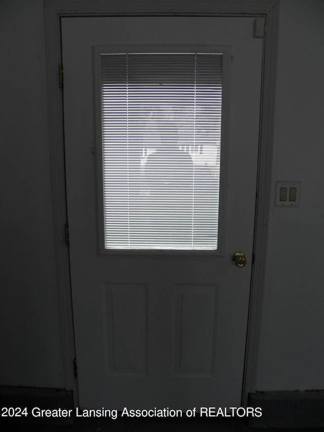 entryway featuring a wealth of natural light