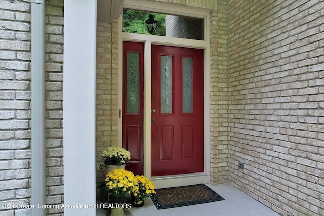 view of entrance to property