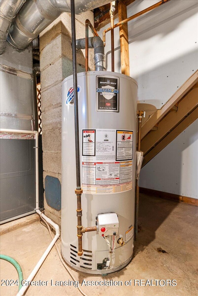 utilities with gas water heater