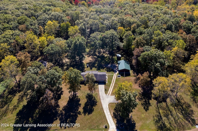 aerial view