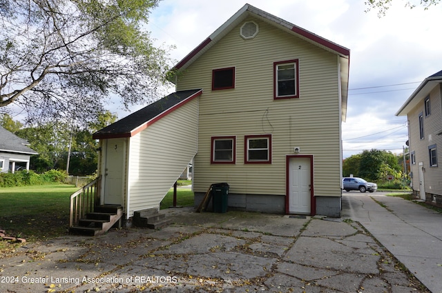 view of back of house