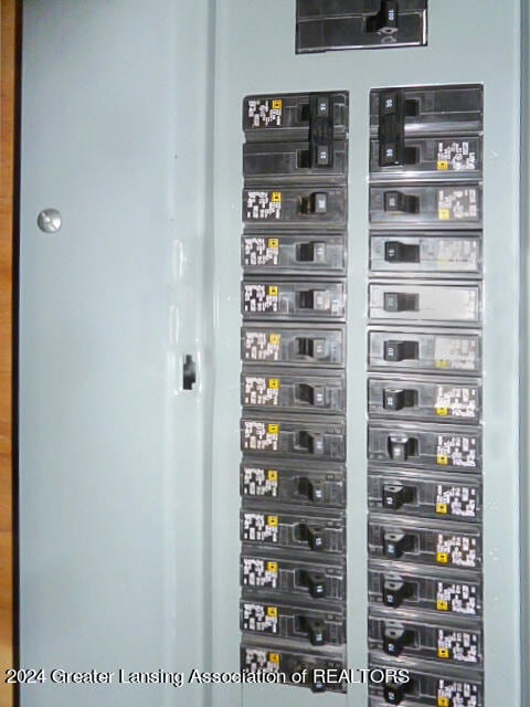 utility room with electric panel