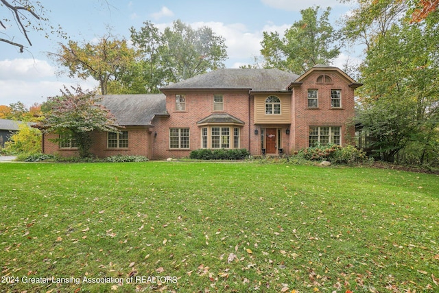 view of front property with a front yard