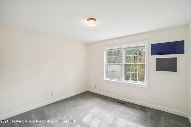 spare room with carpet flooring