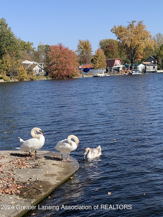 property view of water