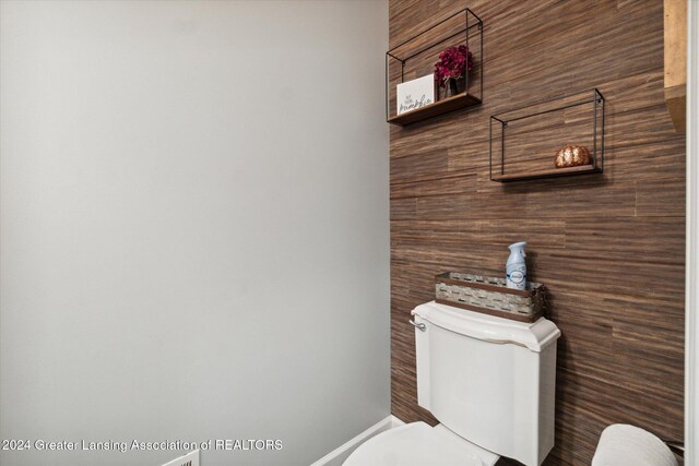 bathroom with toilet