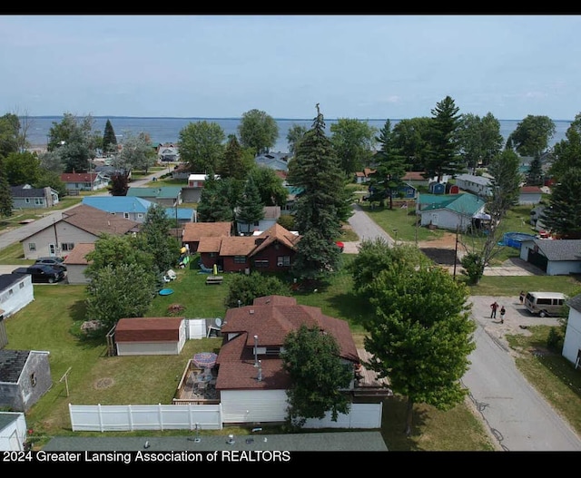 birds eye view of property featuring a residential view