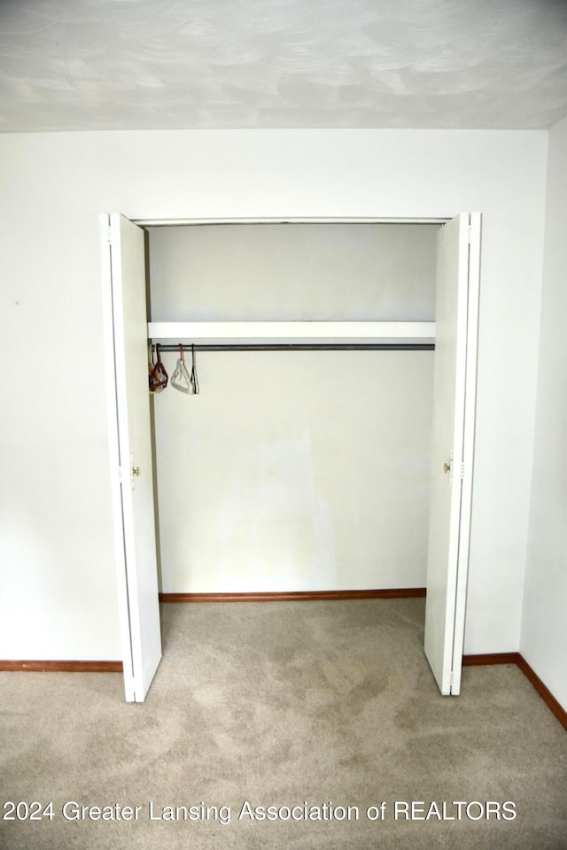 view of closet