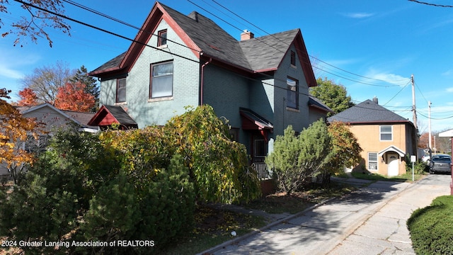 view of property exterior